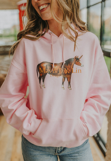 Customer photo for 996M Jerzees NuBlend Hooded Sweatshirt