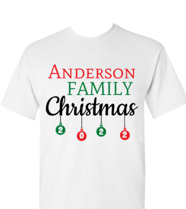 Family Christmas design idea