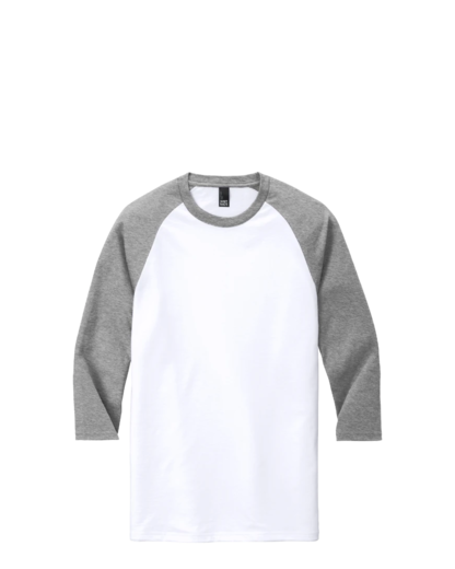 Sample image of DM136 District Tri-Blend Baseball Raglan